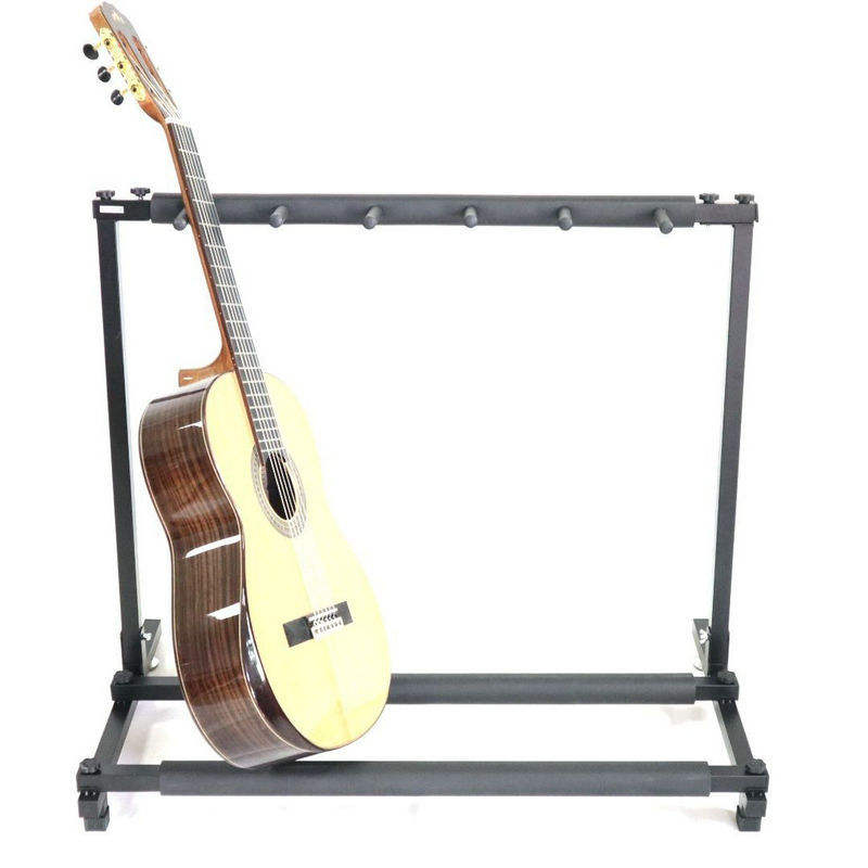 Musical Instrument Groups - Mehrreihiger und mehrreihiger quadratischer Gitarrenständer für