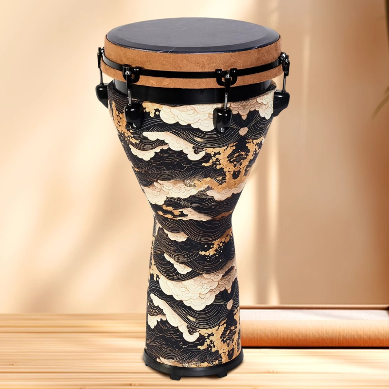 Musical Instrument Kit - Professionelle Djembe-Trommel, 30,5 cm, für Erwachsene,