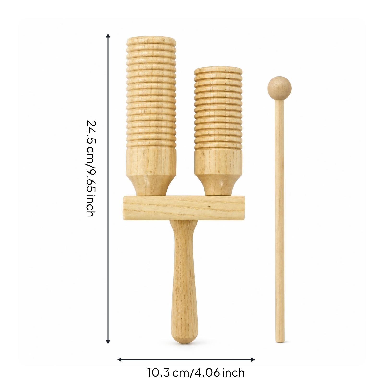 Musical Instrument Groups - Holz-Percussion-Block Rhythmus-Musikinstrument Manuelles Instrumentenset für Gruppenunterricht