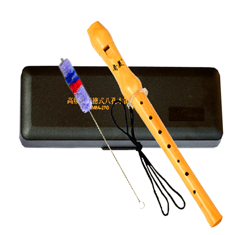 Musical Instrument German - Holzblockflöte im deutschen Stil, 8-Loch-Klarinette, chinesischer