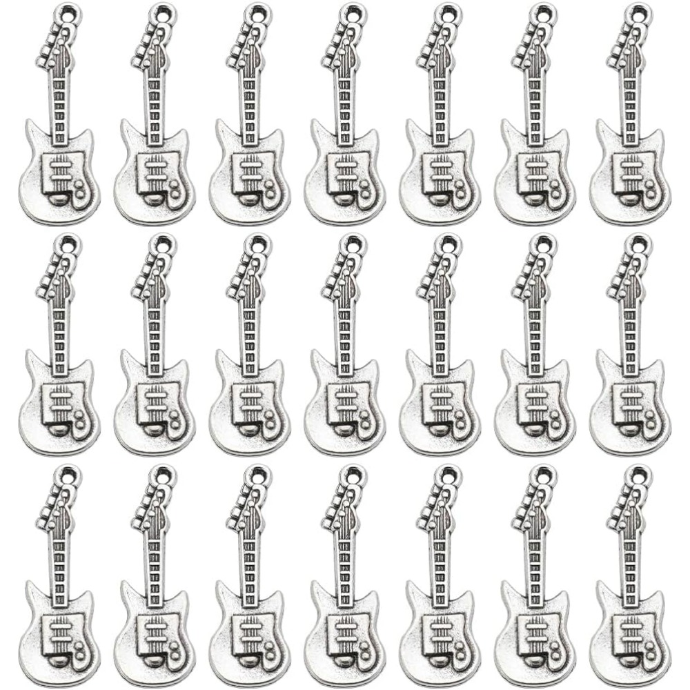 Musical Instrument Kit - 1 Box 50 Stück Vintage Gitarren
