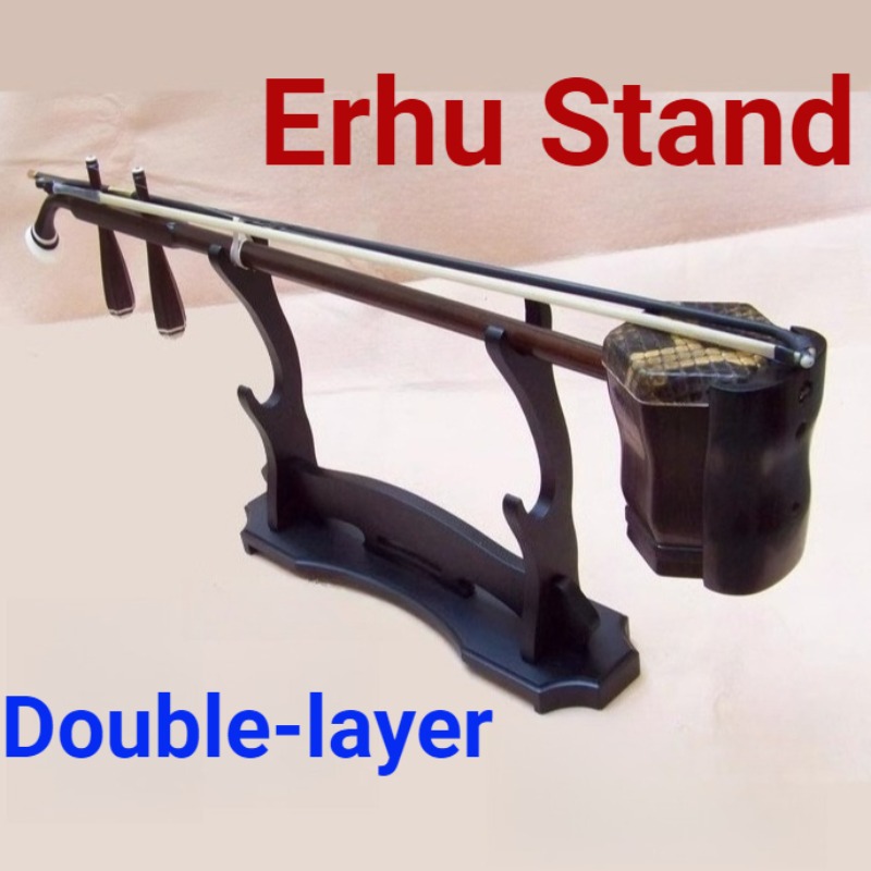 Musical Instrument Flute - Density Board Erhu-Ständer, mehrschichtig, verbreitert, rutschfest,