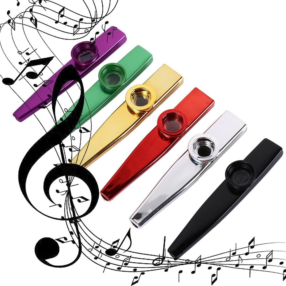 Musical Instrument Flute - Aluminium legierung Metall Kazoo Instrumente lernen
