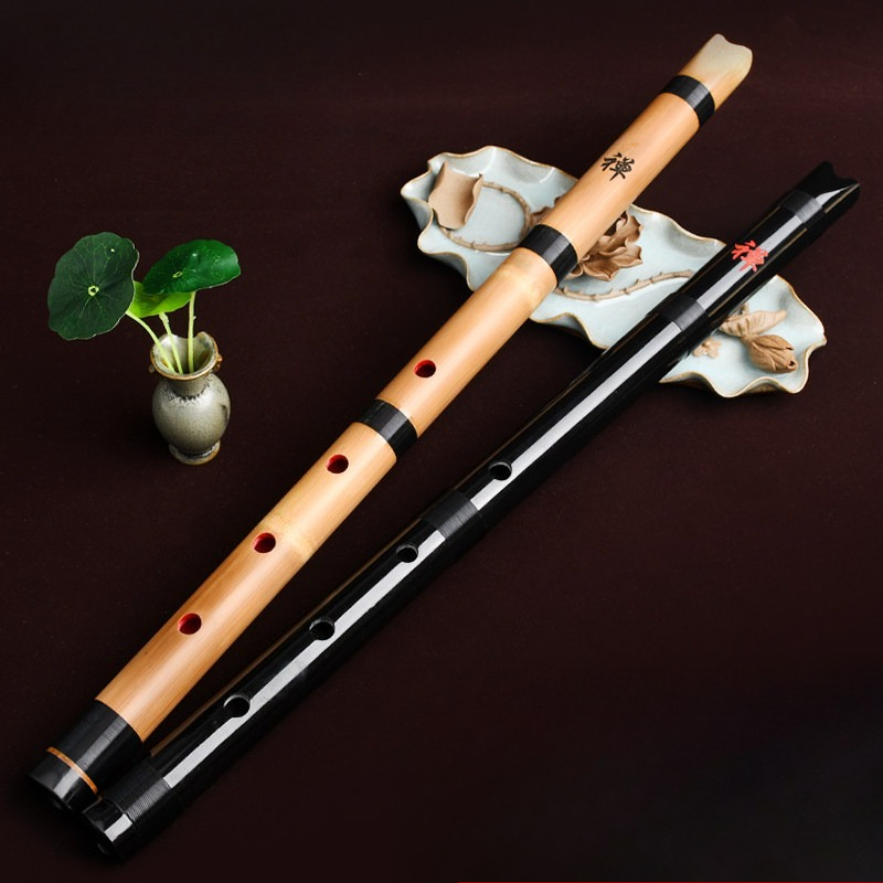 Shakuhachi Bamboo Flute - 5-Loch Shakuhachi Flöte aus Bambus, Professionelles
