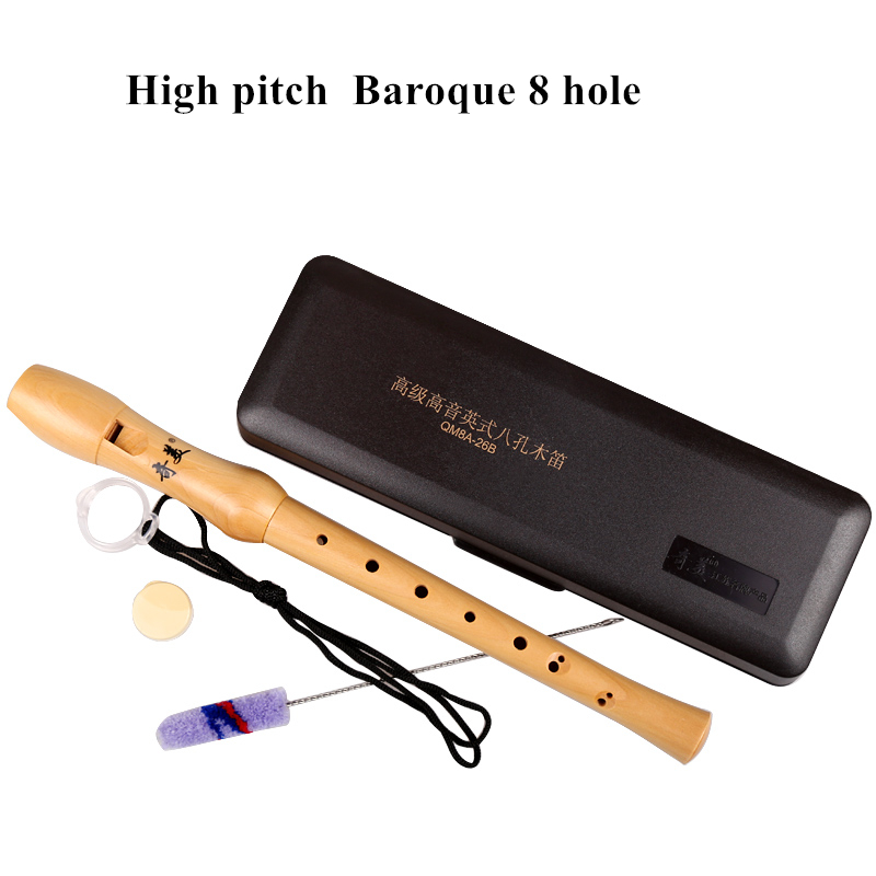 Musical Instrument German - Chinesische vertikale Klarinetten flöte, Holz blockflöte,