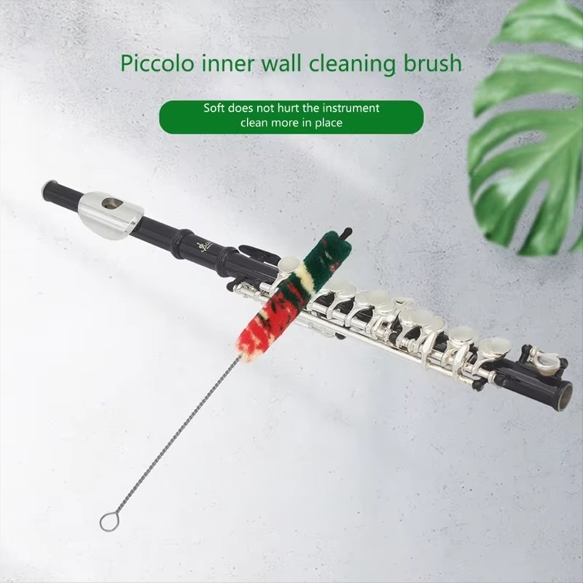 Musical Instrument Flute - ABPF Flötenreiniger-Werkzeuge, Reinigungsbürsten, weicher, elastischer Gummi,