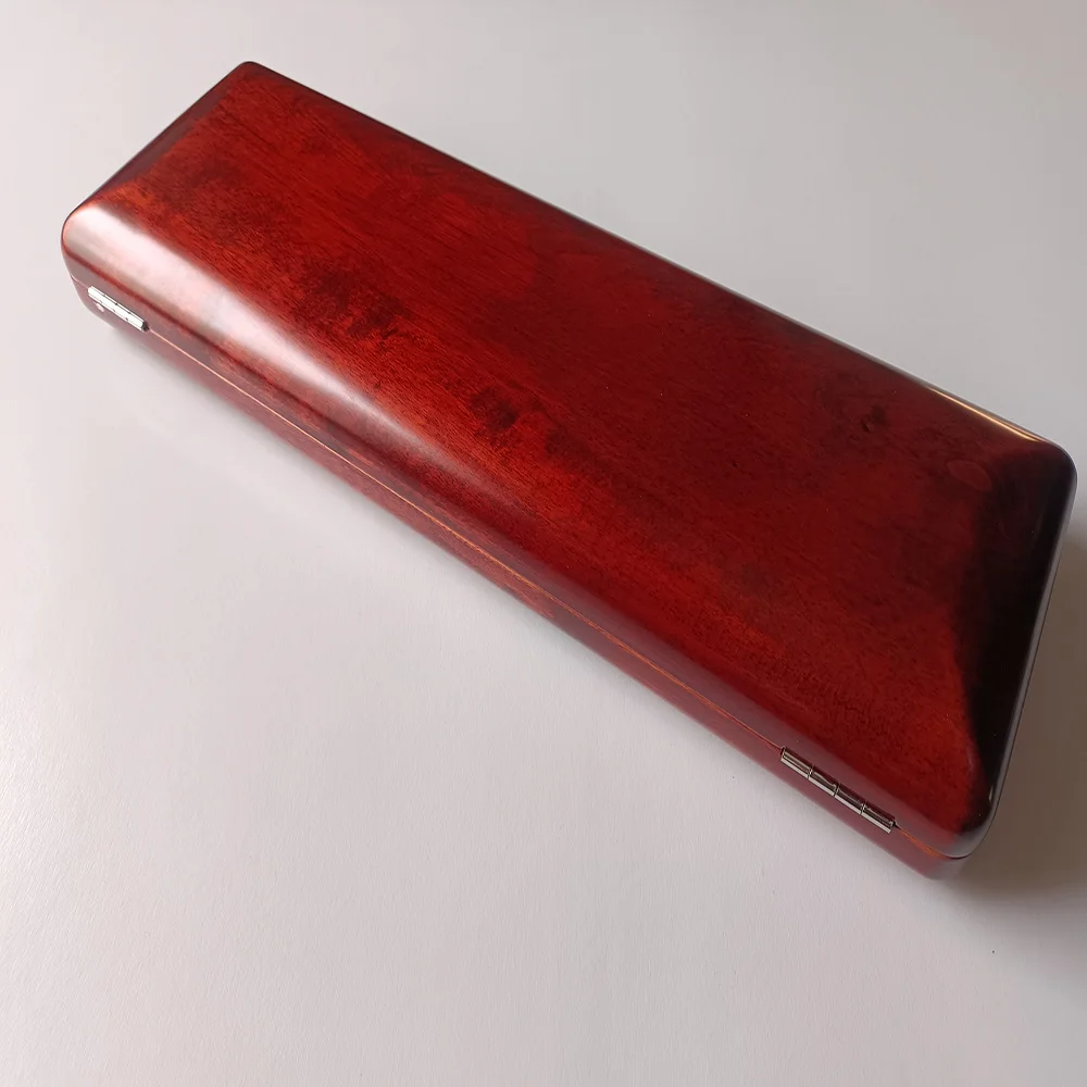 Musical Instrument Flute - Ahornholz-Flötenkoffer für Flöte und Piccoloflöte, hochwertiger