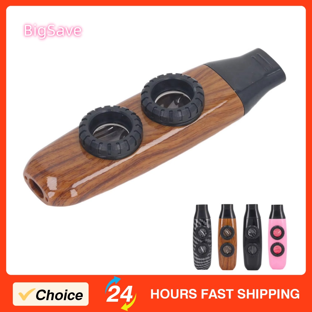 Musical Instrument Flute - Kazoo-Flöteninstrument, Kazoo-Flöte, Doppelloch-Flöte, verstellbares Musikblasinstrument mit