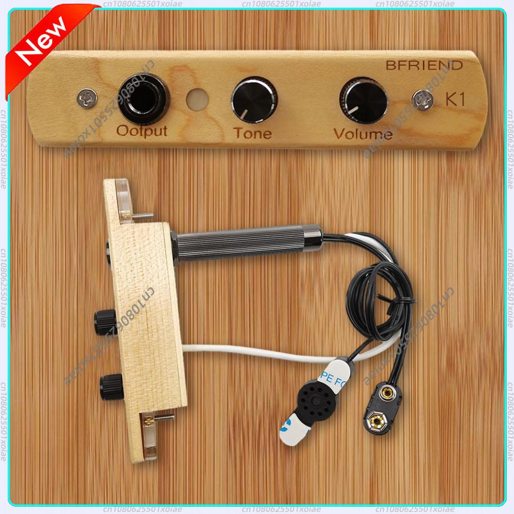 Cajon Musical Instrument - Cajon Box Drum Vorverstärker/Tonabnehmer mit Ton-
