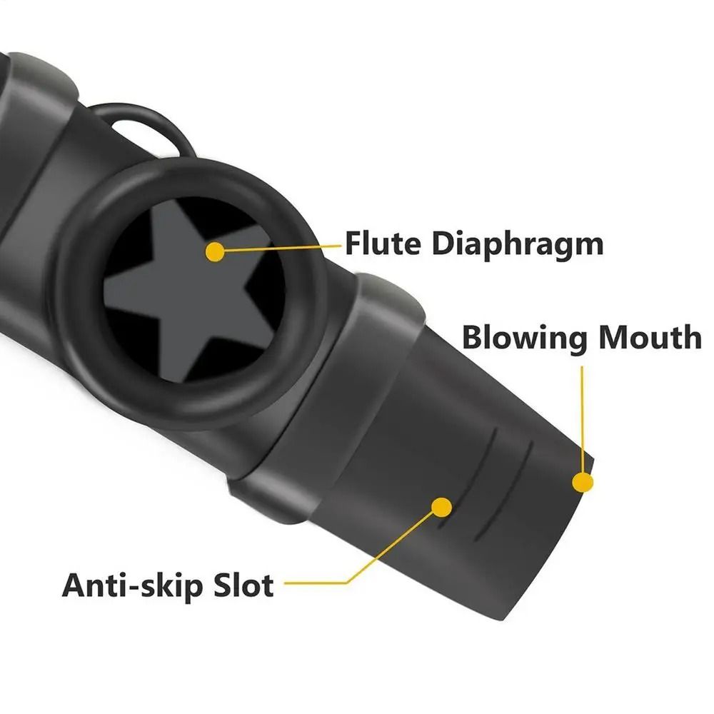 Musical Instrument Flute - Flötenförmiges Kazoo-Instrument, leicht zu erlernen, abnehmbare