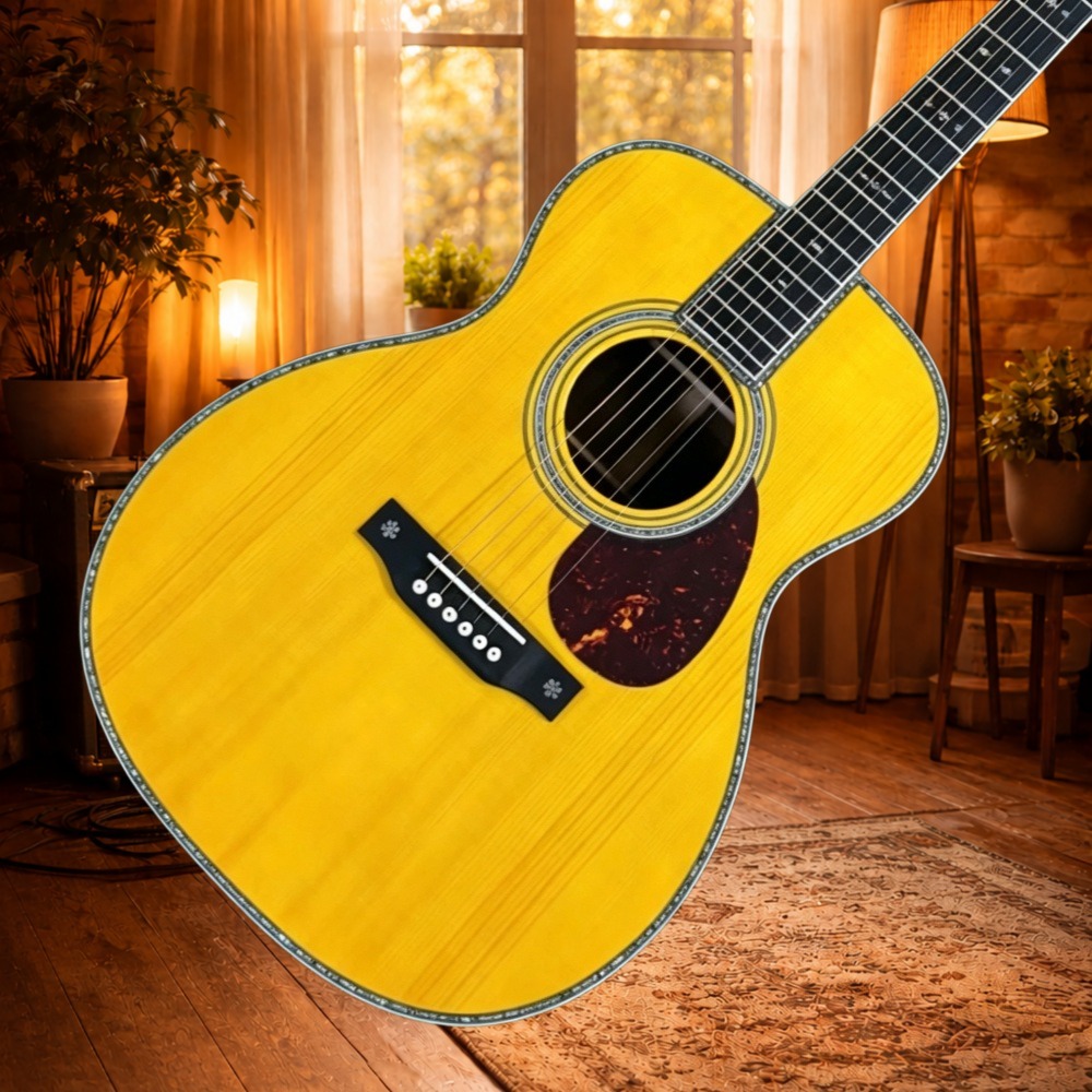 US-Lager OM28 Form Klassische  – Musical Instrument Strings Bewertung und Preis
