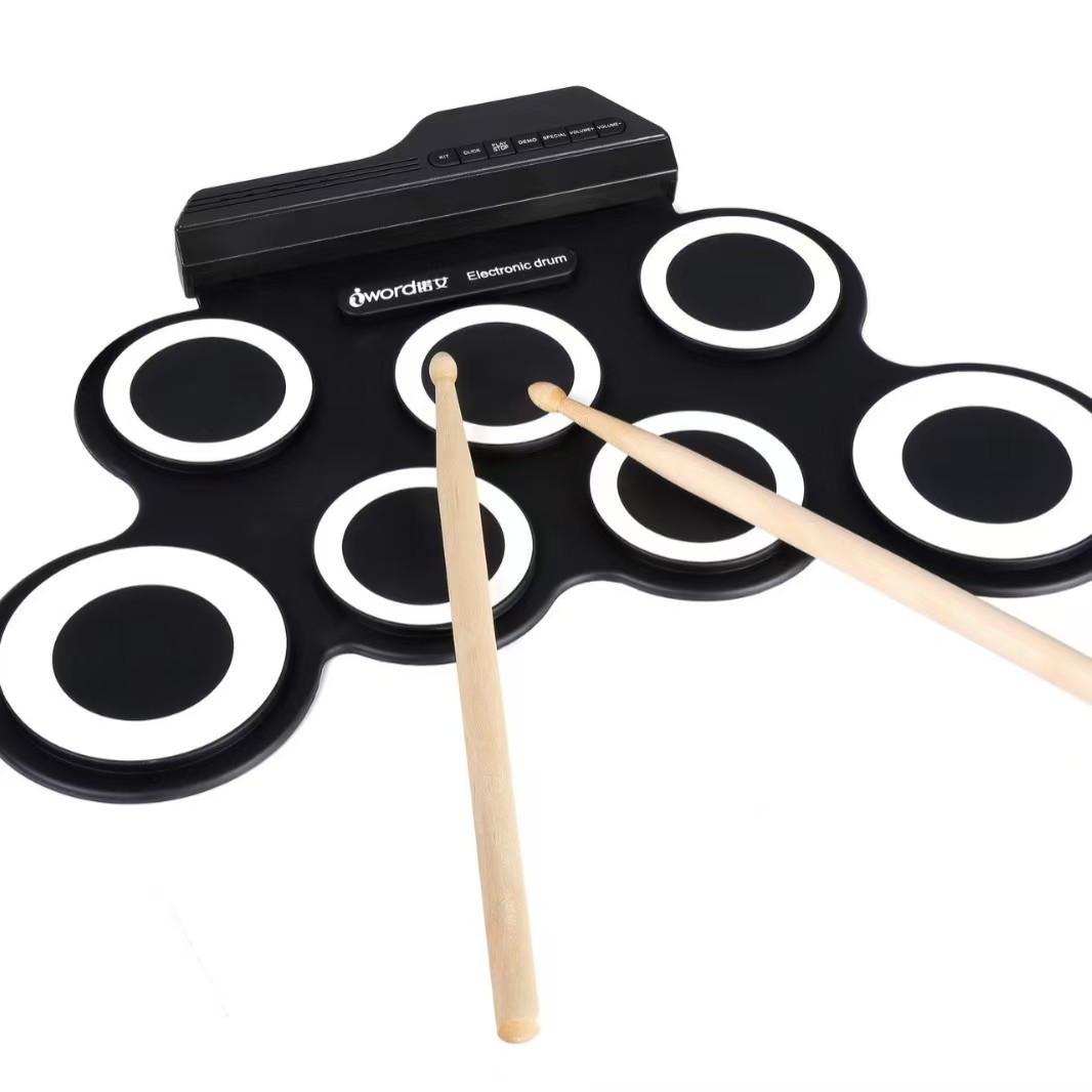 Hochwertiges Silikon-Drum-Pad  – Musical Instrument Kit Bewertung und Preis