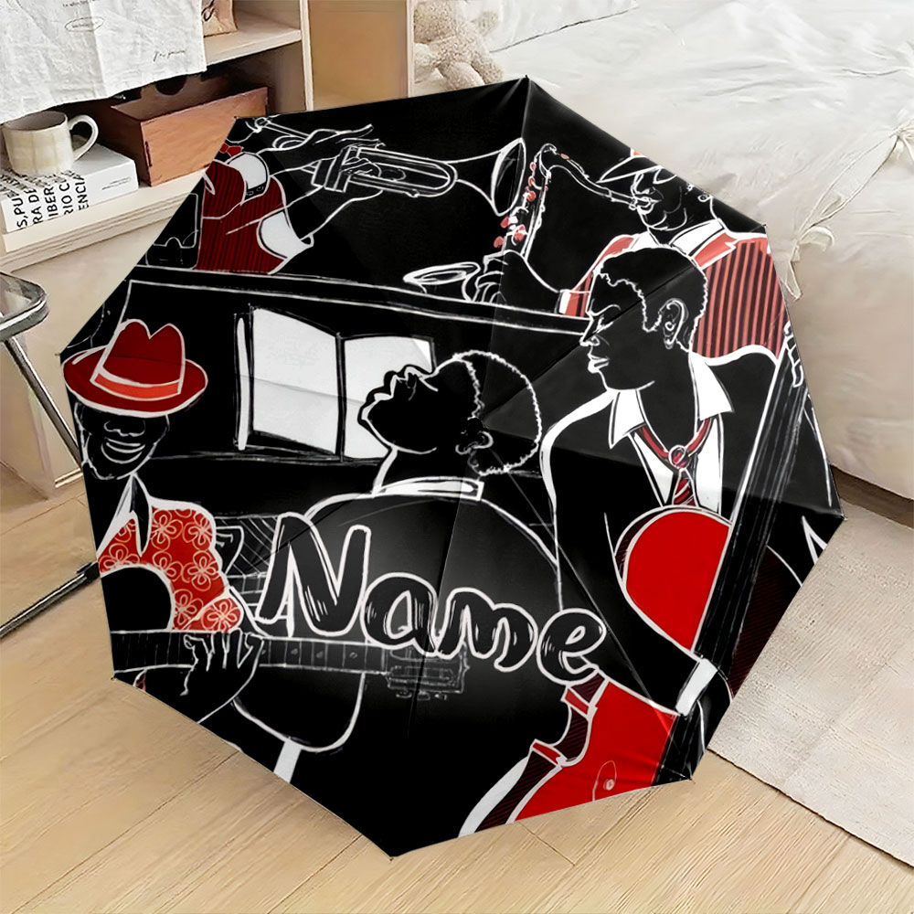 Personalisierter Regenschirm m – Musical Instrument And Name Bewertung und Preis
