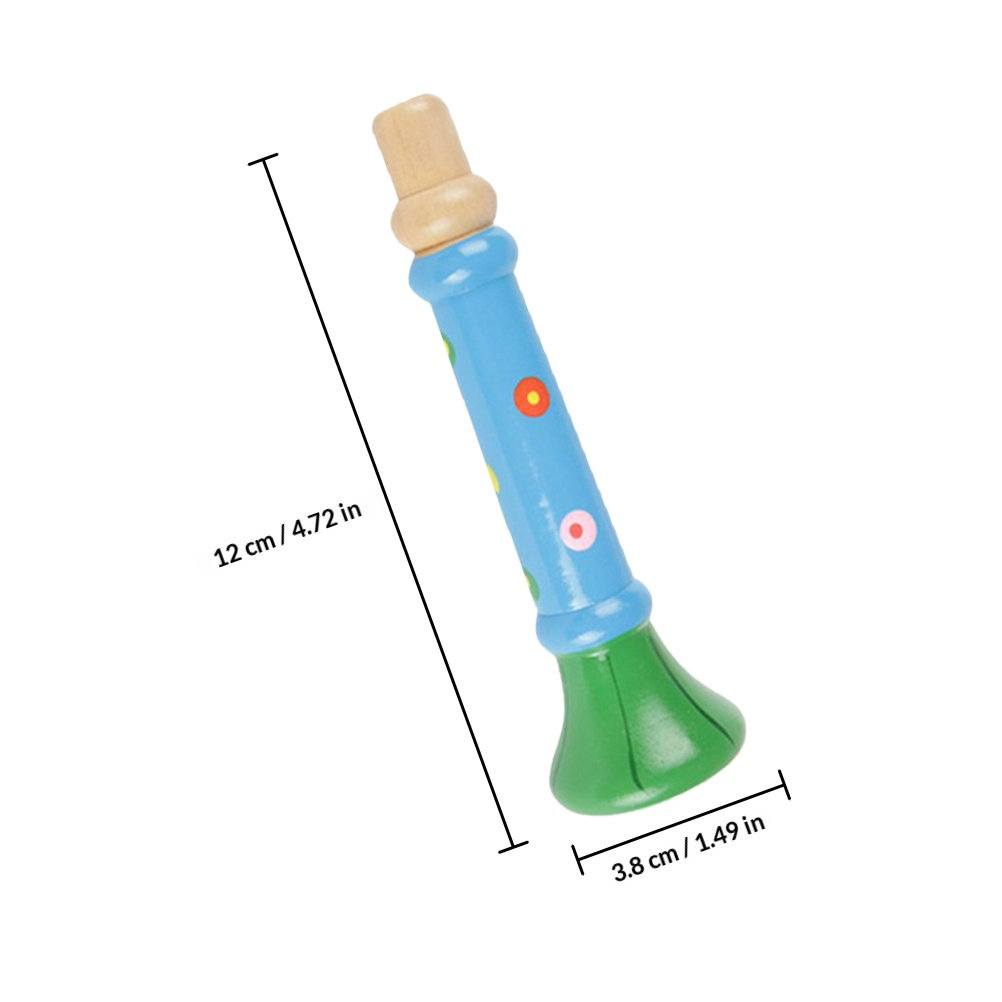4 Stück bunte kleine Holzflöte – Musical Instrument For Toddlers Bewertung und Preis