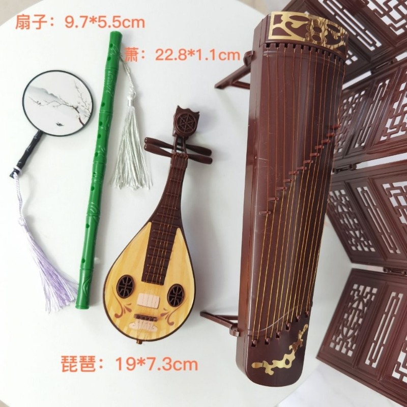 Antike Puppe Zubehör chinesisc – Musical Instrument Xiao Bewertung und Preis