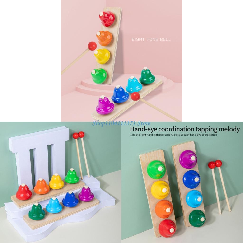 8-Noten-Handglocken, Schreibti – Musical Instrument For Toddlers Bewertung und Preis