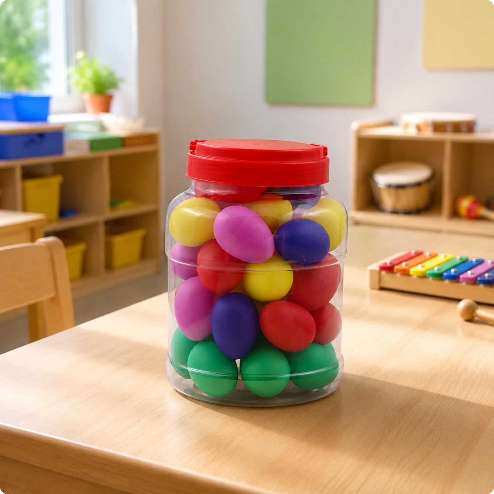 Plastik-Eier-Rhythmusinstrumen – Musical Instrument For Toddlers Bewertung und Preis