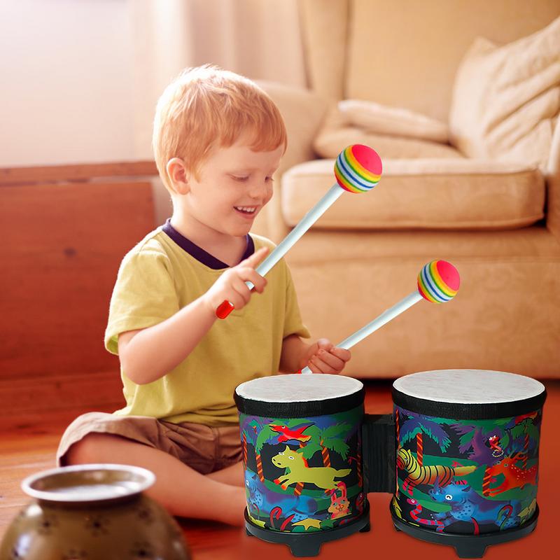 Kinder-Bong-Schlagzeug, niedli – Bongo Drum Set Bewertung und Preis