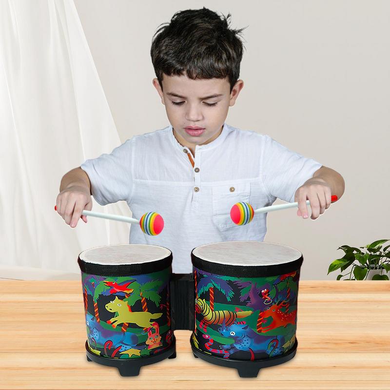 Kinder-Bong-Schlagzeug, niedli – Bongo Drum Set Bewertung und Preis