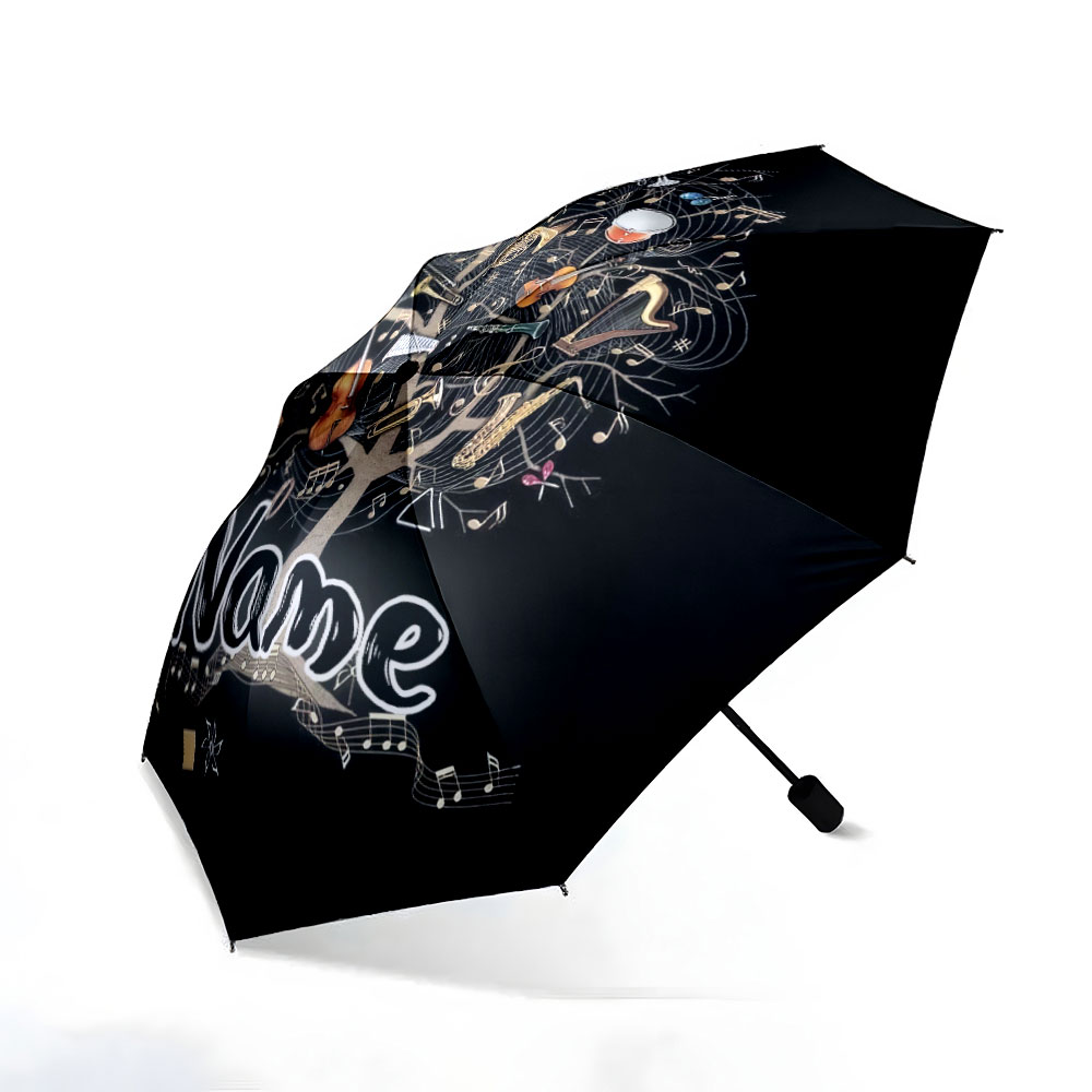 Personalisierter Regenschirm m – Musical Instrument And Name Bewertung und Preis