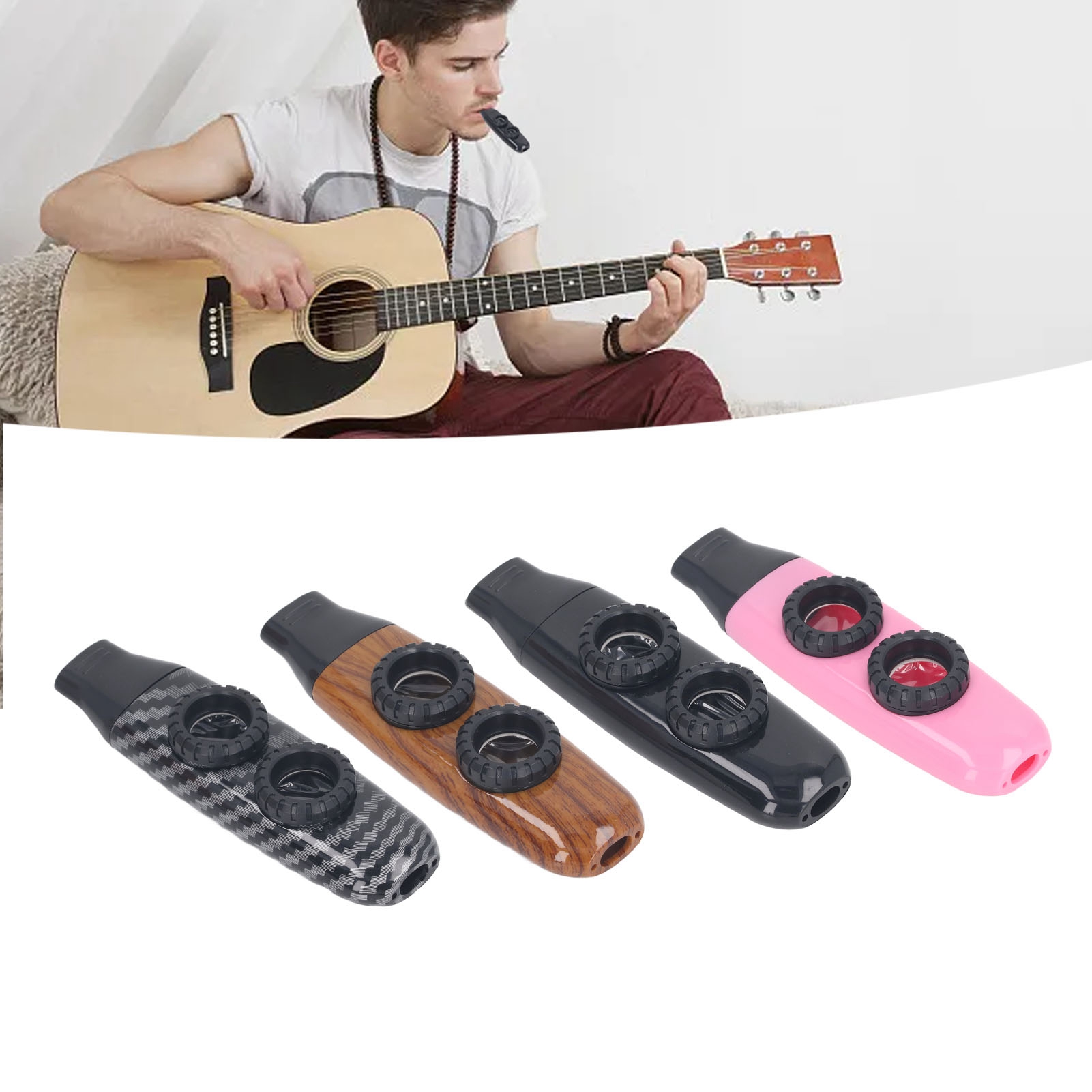 Kazoo-Flöte, Doppelloch-Flöte, – Musical Instrument Flute Bewertung und Preis