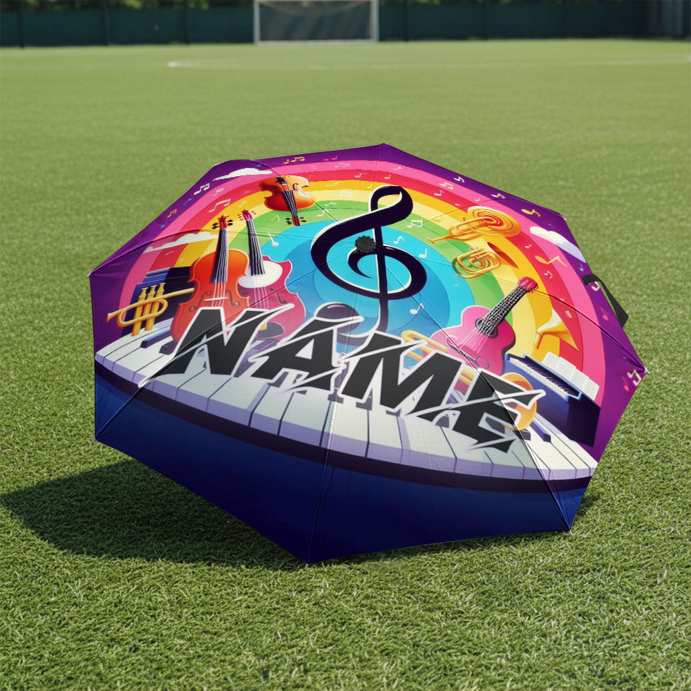 Regenschirm mit individuellem  – Musical Instrument And Name Bewertung und Preis