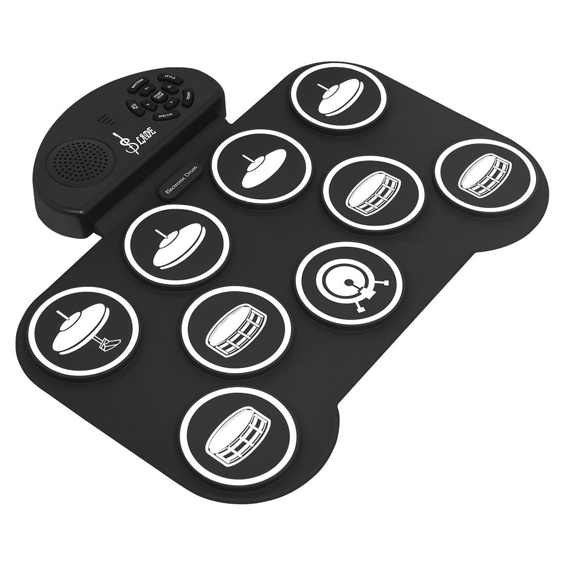 Faltbares 9-Pads Roll-Up Elekt – Musical Instrument Kit Bewertung und Preis