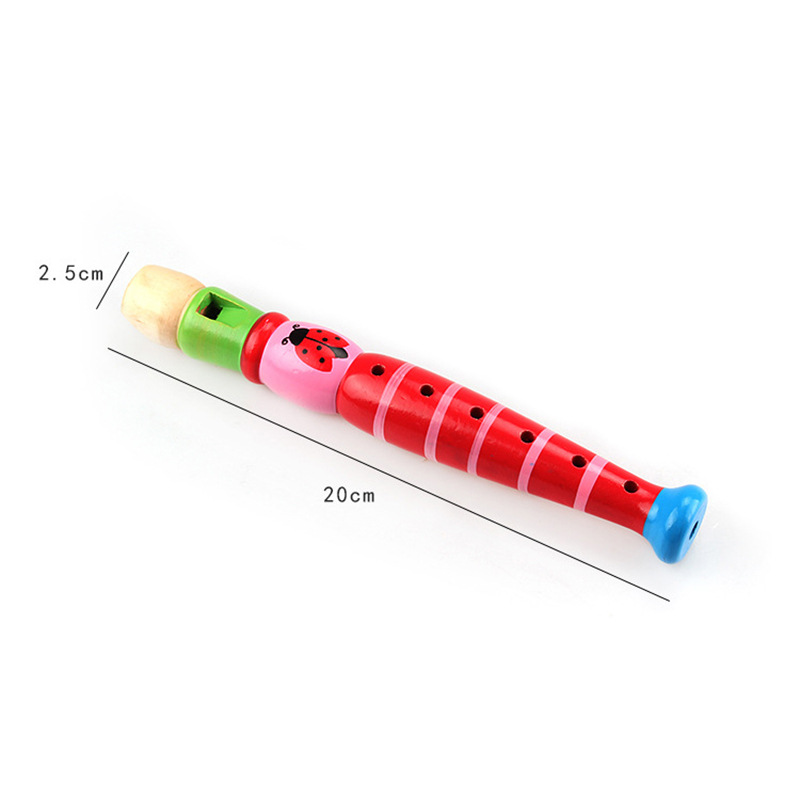 2 stücke Holz Flöte 20 cm Bunt – Musical Instrument For Toddlers Bewertung und Preis