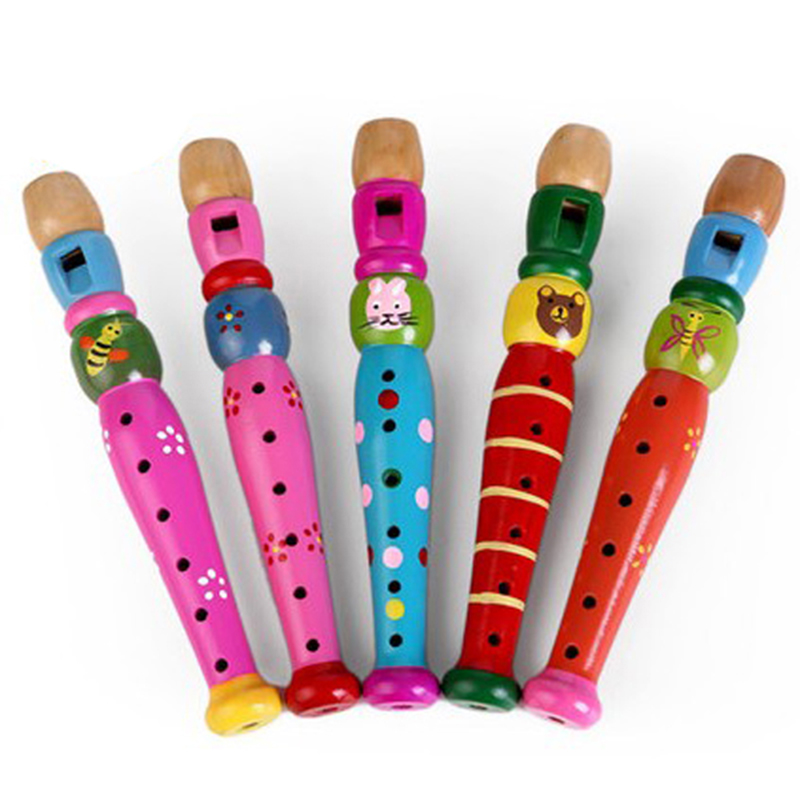 2 stücke Holz Flöte 20 cm Bunt – Musical Instrument For Toddlers Bewertung und Preis