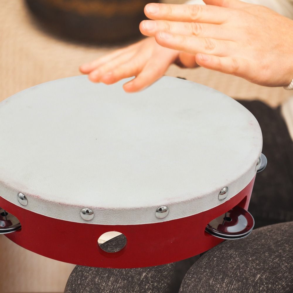 4/6/7/8/9/10 Zoll Tamburin-Tro – Musical Instrument Ringtone Bewertung und Preis