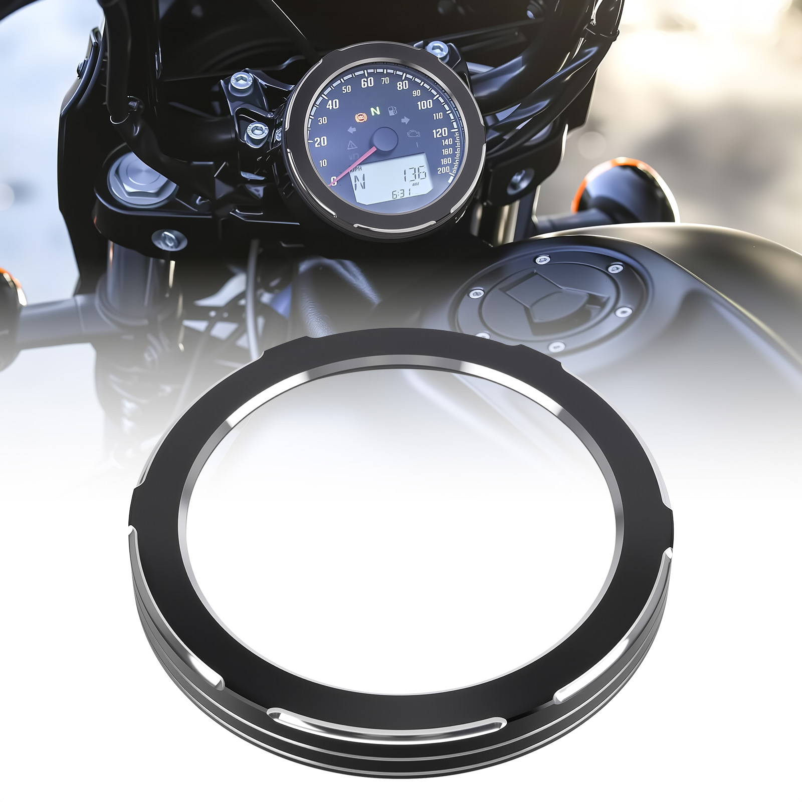 Motorrad-Tachometer-Zierringab – Musical Instrument Of India Bewertung und Preis