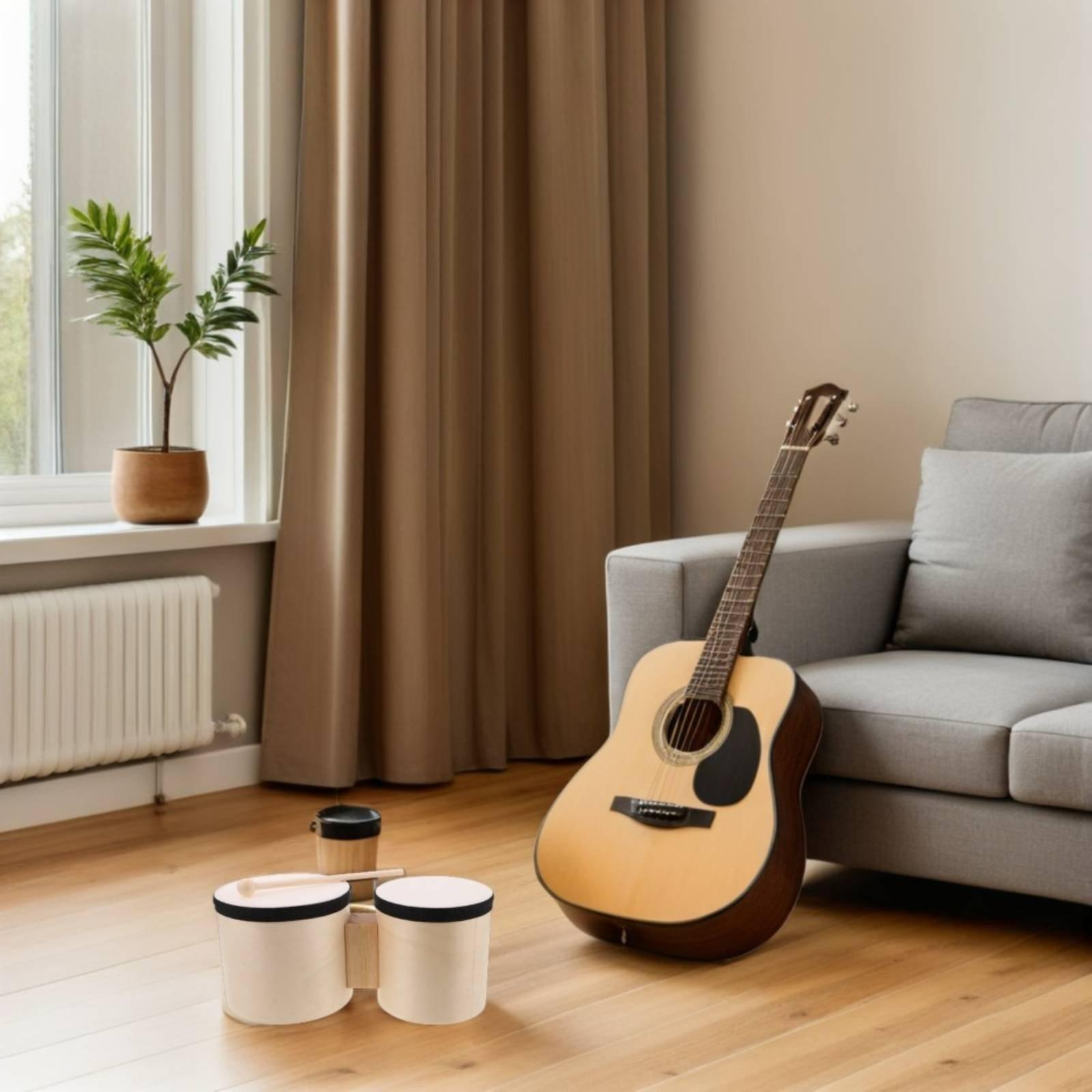 Bongo-Trommel-Set, leicht zu e – Bongo Drum Set Bewertung und Preis