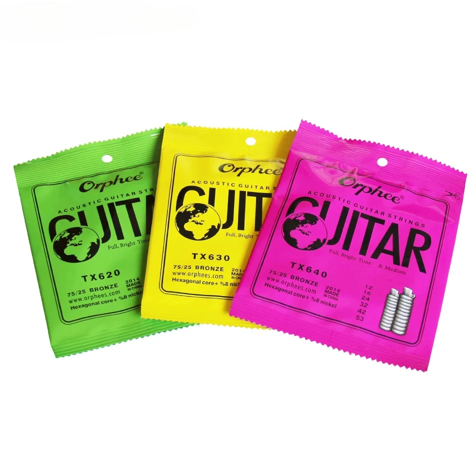 Orphee 1 SET AKUSTISCHE Gitarr – Musical Instrument Strings Bewertung und Preis