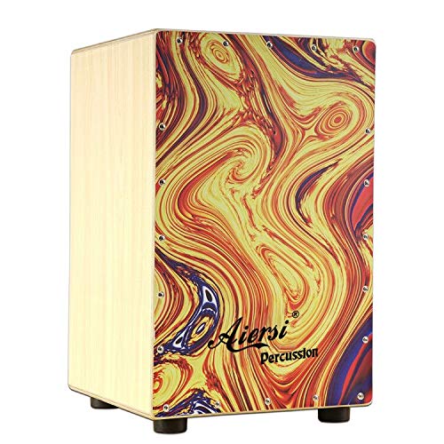 Farbige Holz-Hand-Cajon-Box-Tr – Musical Instrument Kit Bewertung und Preis